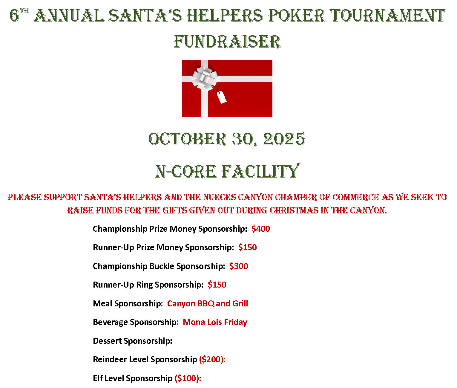 Nueces Canyon Chamber